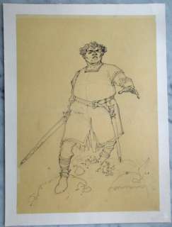 Huppen, Hermann | Original cover sketch  - De Torens van Schemerwoude 3  - Germain  - (1993) | Catawiki