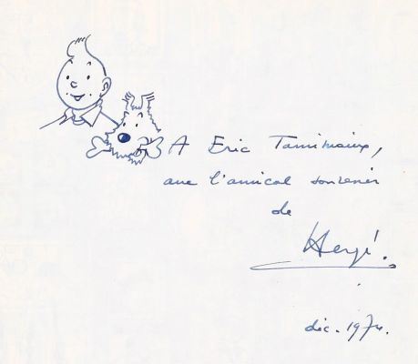 Hergé | Tintin au Tibet en édition de 1971 (B39)… | AZ auction