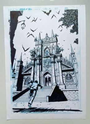 Church Of Hell 1 Pg 19 Original Art By Andy Brown. Wayne Nichols Alan Grant | eBay US (Buy It Now)