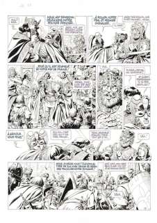 Mitton, Jean-Yves | Original page (p.28)  - Chroniques Barbares 2  - La Loi des Vikings  - (1995) | Catawiki