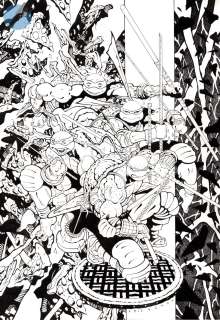 Tradd Moore - Tmnt: the Last Ronin - Lost Years Issue 4 Page Cover