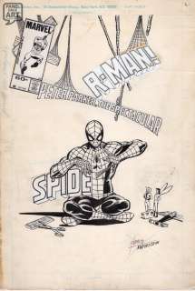 Mike Harris - Marvel Age 7 - Pin Up