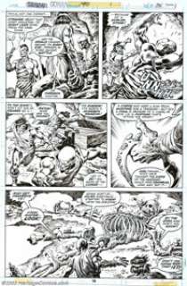 John Buscema and Ernie Chan - Original Art for Conan the Barbarian #90, page 16 (Marvel, 1978). The Giant-Kings - | Heritage