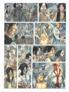 Meddour. Planche originale Après l’enfer | BDEnchères