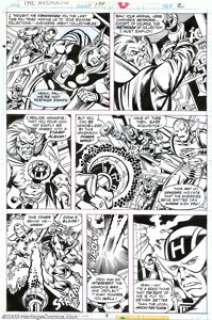 Dave Wenzel and Pablo Marcos - Original Art for The Avengers #174, page 2 (Marvel, 1978). Despite their warnings, - | Heritage