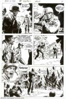 Russ Heath - Original Art for Our Army at War #262, page 6 (DC, 1973). Somebody else in charge of Easy Company? - | Heritage