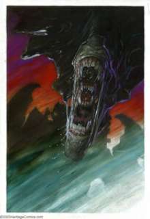 Dave Dorman - Original Art for Aliens: Tribes (Dark Horse, 1993). Award-winning illustrator, Dave Dorman, - | Heritage