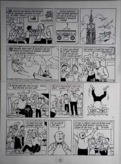 Vandersteen, Willy | Originele pagina (p.12)  - Suske en Wiske  - De wervelende waterzak  - (1988) | Catawiki