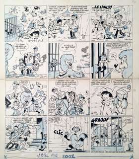 GOTLIB Marcel  - Nanar, Jujube et Piette  - Gag en une planche publié dans Vaillant [...] | Vermot et Associés