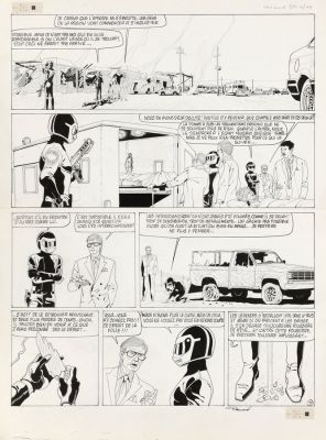 Renaud | Lot 116 - Les Enfants de la Salamandre, planche n°11 à… | AZ auction