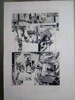 Original Art Page By Chris Weston | DC Comics  - Batman Legends Of The Dark Knight #198  - (2006) | Catawiki