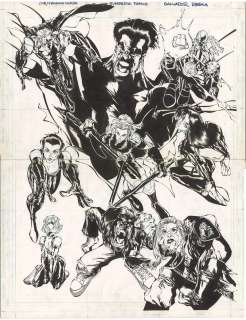 Humberto Ramos - DV8 Trading Cards Double Size Pinup (Huge - 9 Cards)