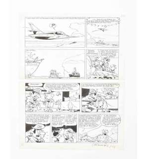 ATTANASIO, DINO (B. 1925). ORIGINAL COMIC ART FOR SIGNOR SPAGHETTI | Zwiggelaar Auctions