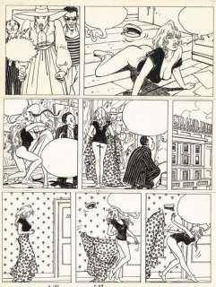 MILO MANARA Le Parfum de l’invisible, Albin Michel 1986 Planche originale n° 49,... | Daniel Maghen Enchères