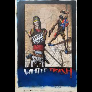 White Trash: Omnibus Cover by Martin Emond | Gallery 30 South