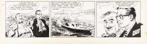 Raymond Alex - "Rip Kirby", 1951 | Urania Casa d’Aste