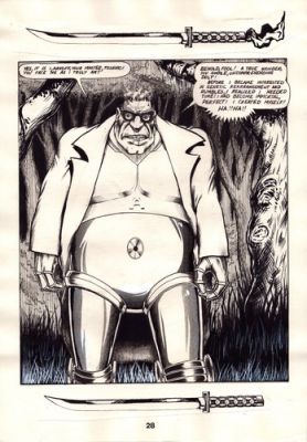 1986 Aircel Comics SAMURAI #8 pg.28 Barry Blair NIGHTWYND Comic Art ARKOFF ROBOT | eBay US (Buy It Now)