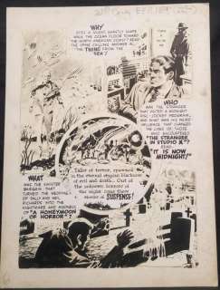 Wally Wood. Eerie Comics #2 Alternate Cover | Weiss Auctions