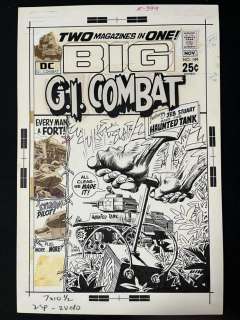 Joe Kubert. Big G. I. Combat Original Cover Art | Weiss Auctions