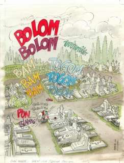 Geerts. Planche originale Monde cruel | BDEnchères