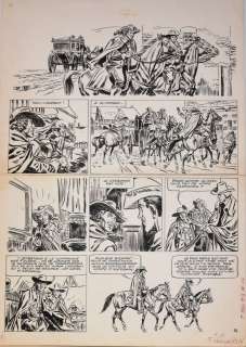 Fred Funcken - Planche originale - Le Capitan - Planche n° 14 parue dans Tintin en [...] | Arthema Auction