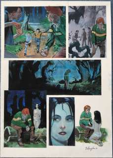 Bo Hampton | Original Art Page  - Penthouse Comix #29  - Page 10  - (1998) | Catawiki