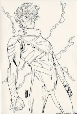 John Timms | Absolute Flash #14 Cover | Essential Sequential