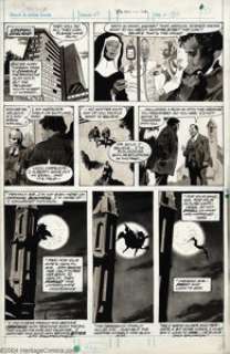 Gene Colan and Bob McLeod - Original Art for Tomb of Dracula Magazine # 1, page 24 (Marvel, 1979). The condition - | Heritage