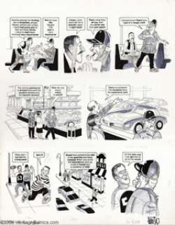 David Berg - Original Art Panel Page for Mad Super Special #94, page 3 (E.C. Publications, circa 1995). Sergio - | Heritage