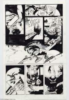 Simon Bisley and Kevin Eastman - Bodycount Original Art (Image, 1996) Simon Bisley spotlights Raphael in action on - | Heritage