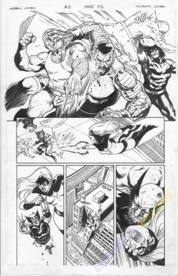 Yildiray Cinar | Weapon X-Men #1 Page 25 | Essential Sequential