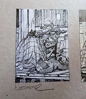 Loisel, Régis / Tripp, Jean-Louis | Illustration originale  - Magasin général | Catawiki