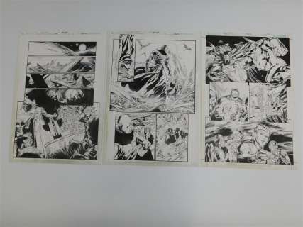 Lot of 3 Original Comic Book Art | Bodnars Auction