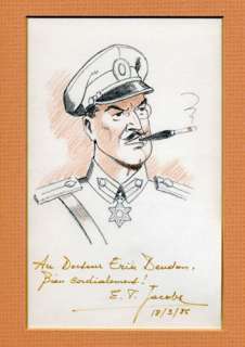 Jacobs | Blake et Mortimer, magnifique illustration Ã  la m… | Banque Dessinée