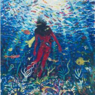 Brecht Evens - Ex N° EA I/III de L’eau douce, lithographie originale sur vélin de HahnemÃ¼hle 350g. en 2018.