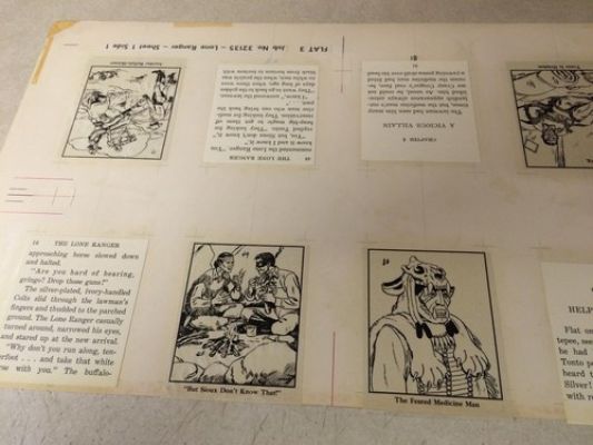 LONE RANGER prod ARTWORK big little book 1976 TONTO TIED UP #5774 COUGAR | eBay US (Buy It Now)