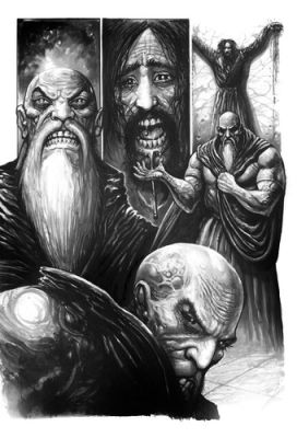 Clint Langley Church of Hell 7p15 Original art 2000AD | eBay US (Buy It Now)