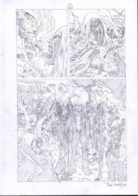 Ghost Rider Spirits of Violence 4p20 Original comic art Paul Davidson | eBay US (Buy It Now)