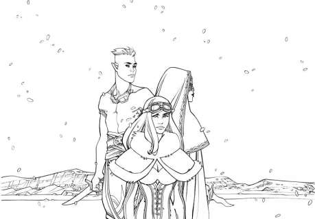 Adrien FLOCH - Illustration originale SANGRE