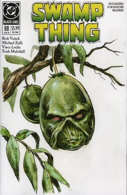Vince Locke - Swamp Thing #88 Sketch cover watercolor by Vince Locke "Olive"