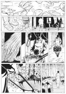 JOTED / Nicolas Sjöstedt _ Planche originale _ Page 28 _ LE MIROIR DES ÂMES (Copie) | Galerie Neuf