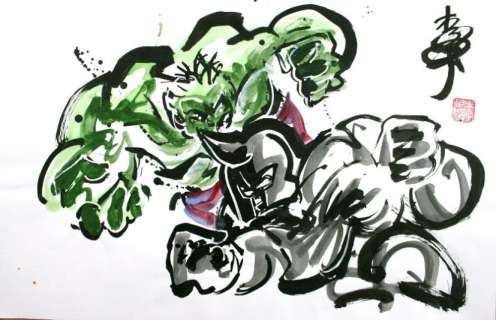 Andy Lee - Hulk vs. Rhino