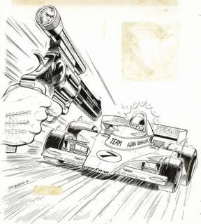 Christian Denayer | Alain Chevallier, Team de la mort, couverture originale Ã … | Septimus