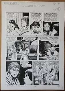 Polese, Renato - 8x original plates - a complete short story "Mitty" for Il Giornalino magazine (1987) 