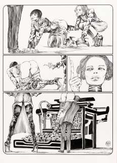 Crepax Guido - "Valentina - Lanterna magica", 1976 | Finarte