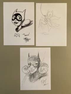 BATGIRL sketch lot