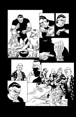 Eduardo Risso | 100 Bullets (U.S anger) issue 3, page 9 | NRisso Art