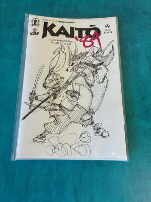 Stan Sakai | Quick Sketch on Kaito ’84 #1 Sketch Cover | Comic | Stan Sakai
