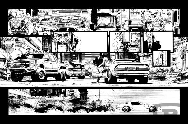 Sean Murphy | The Last Driver, Volume 3, Page 13 - Original Artwork by Sean Murphy | Pulp’s Art