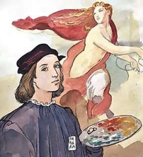 Manara , Milo - Painted Page (p.15) - (ca. 2000) | Catawiki